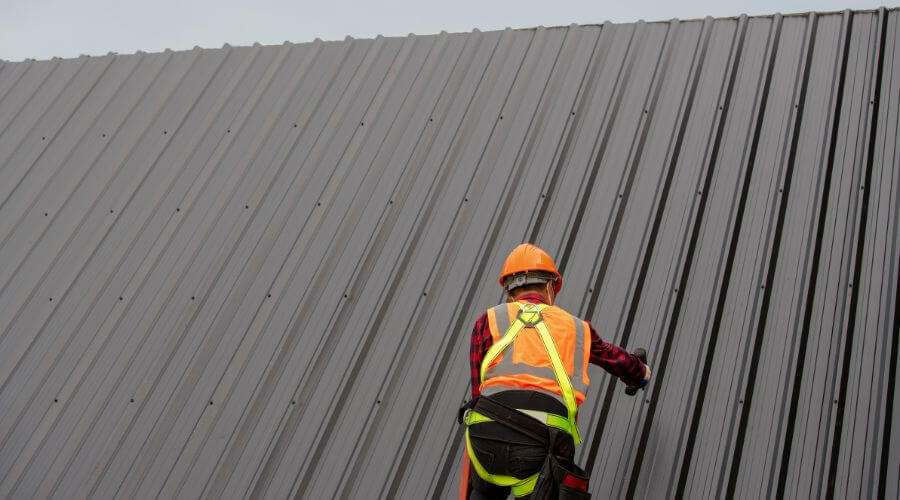 Professional metal roof installation services in Britton, SD